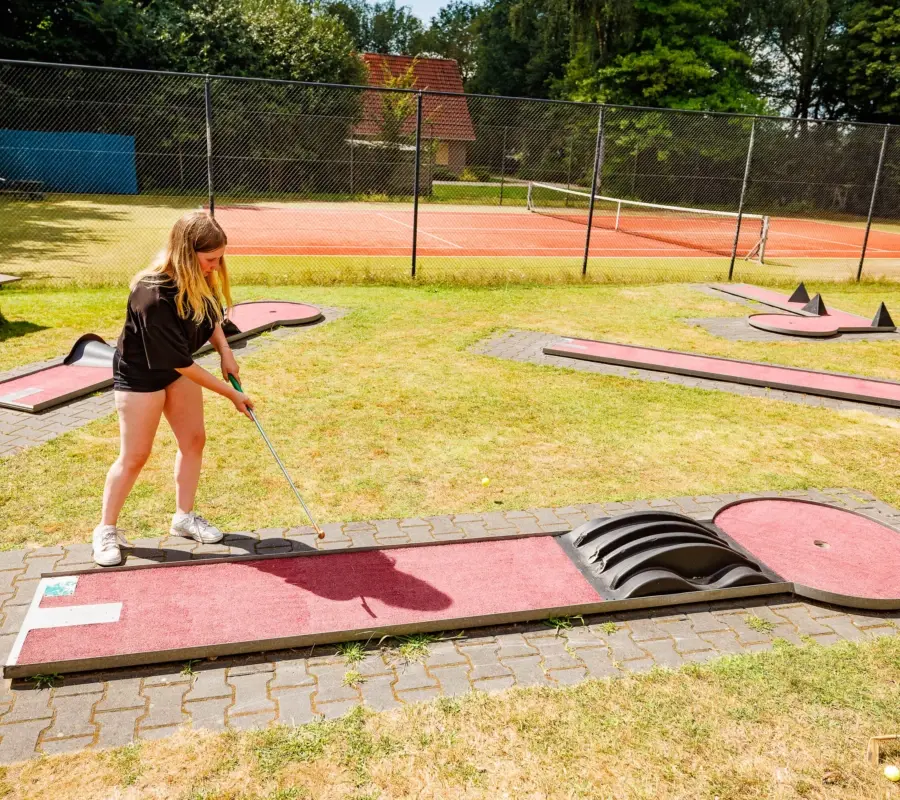 Minigolf vakantiepark luttenberg